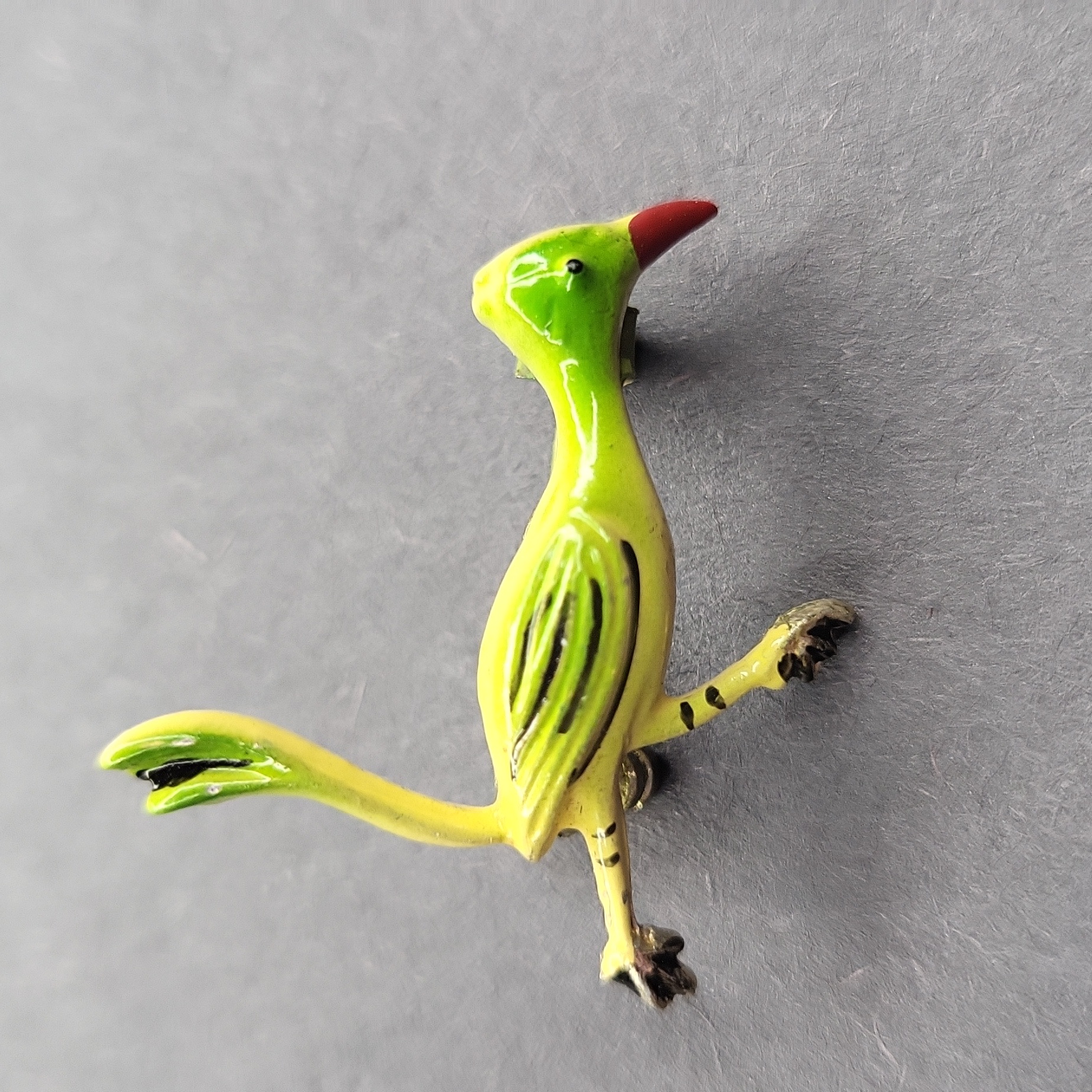 Vintage Roadrunner Brooch
